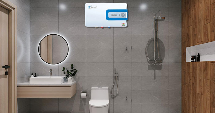 bình nóng lạnh Rossi SMART RST-15SL có thiết kế hiện đại, sang trọng