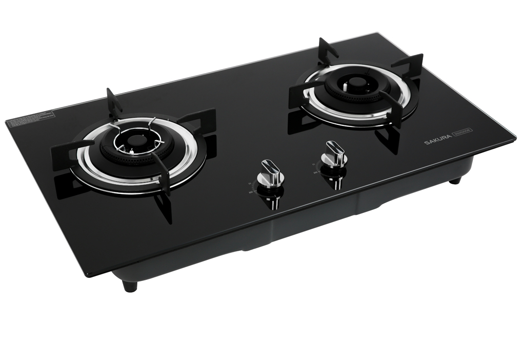 Bếp gas âm đôi Sakura SG2525GB