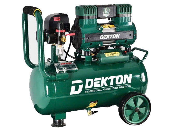 Máy nén khí không dầu Dekton DK-AC2925PRO (25 lít - 1.5HP)
