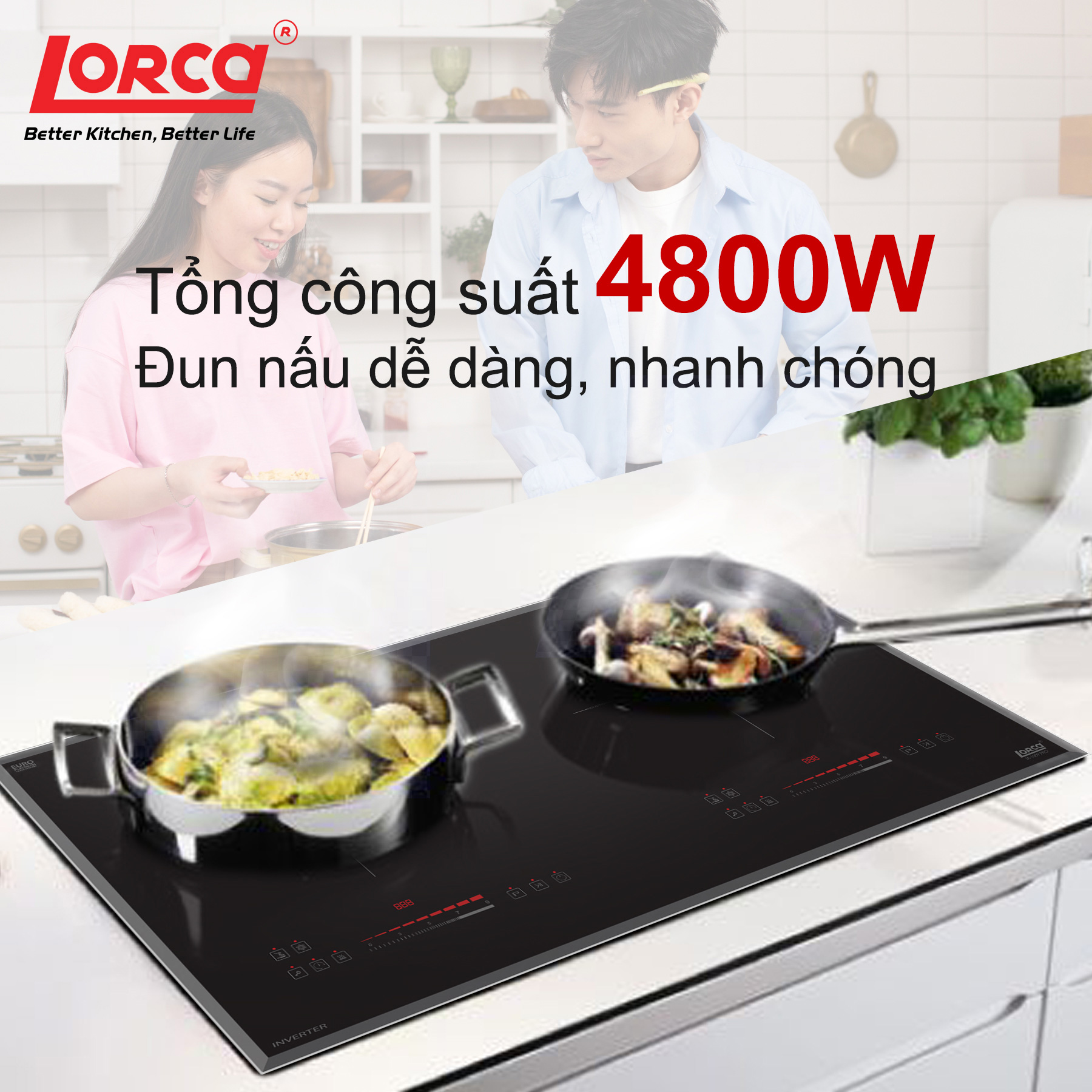 Bếp từ âm Lorca TA-1009 Pro
