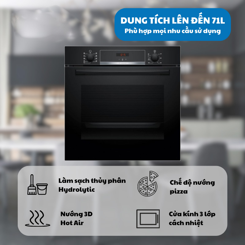 Lò nướng Bosch HBA514BB3