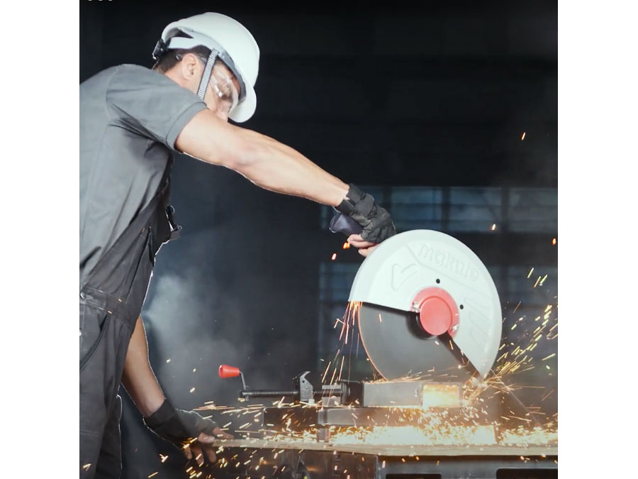 Máy cắt sắt Makute  