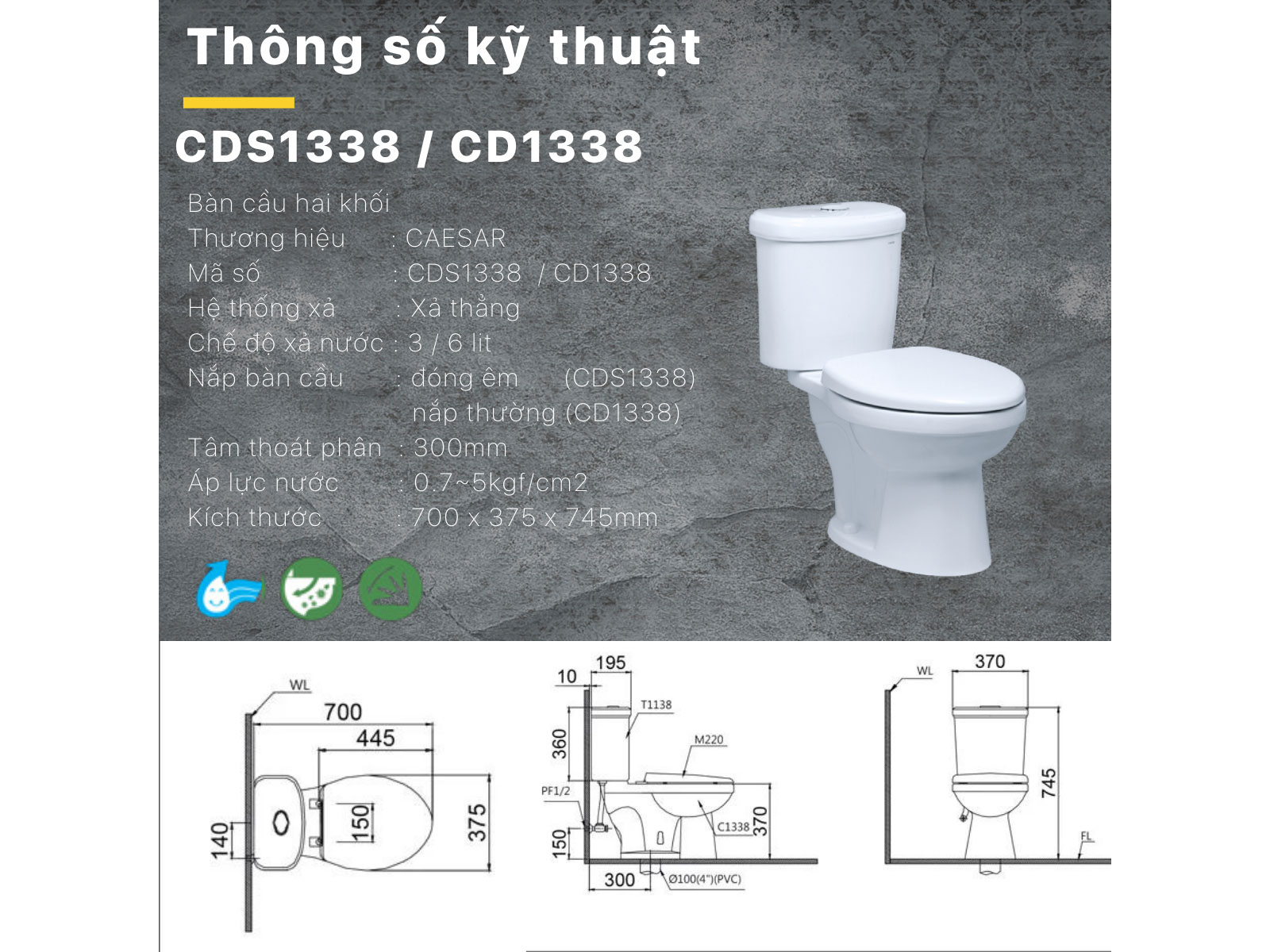Caesar CD1338 