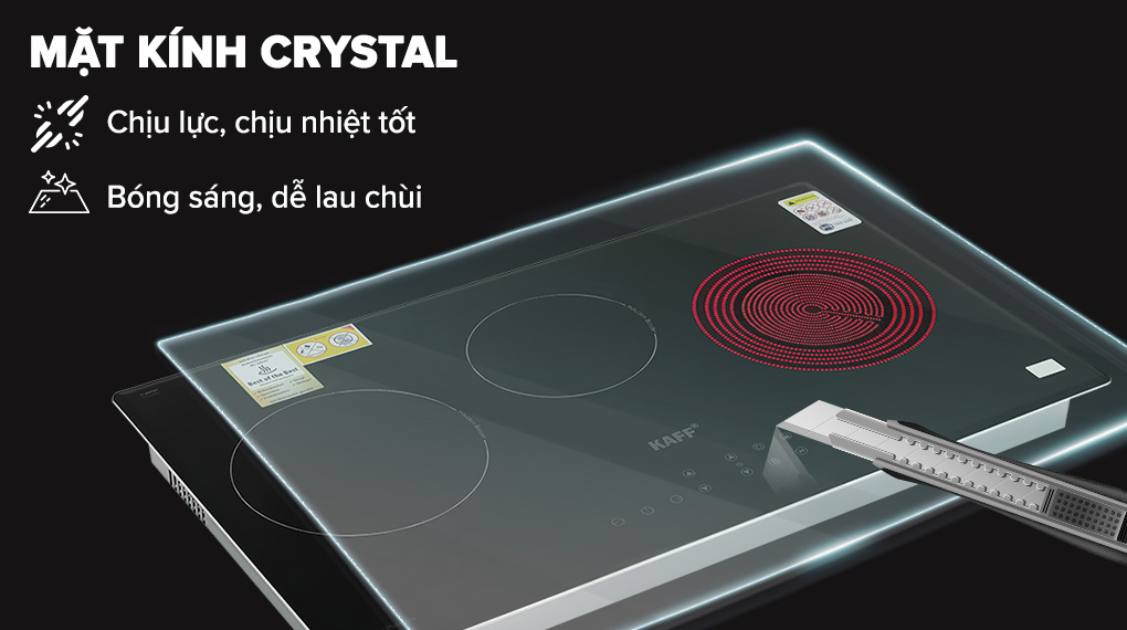 Bếp từ hồng ngoại Kaff 