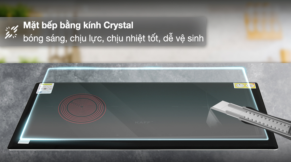 Bếp từ hồng ngoại Kaff  