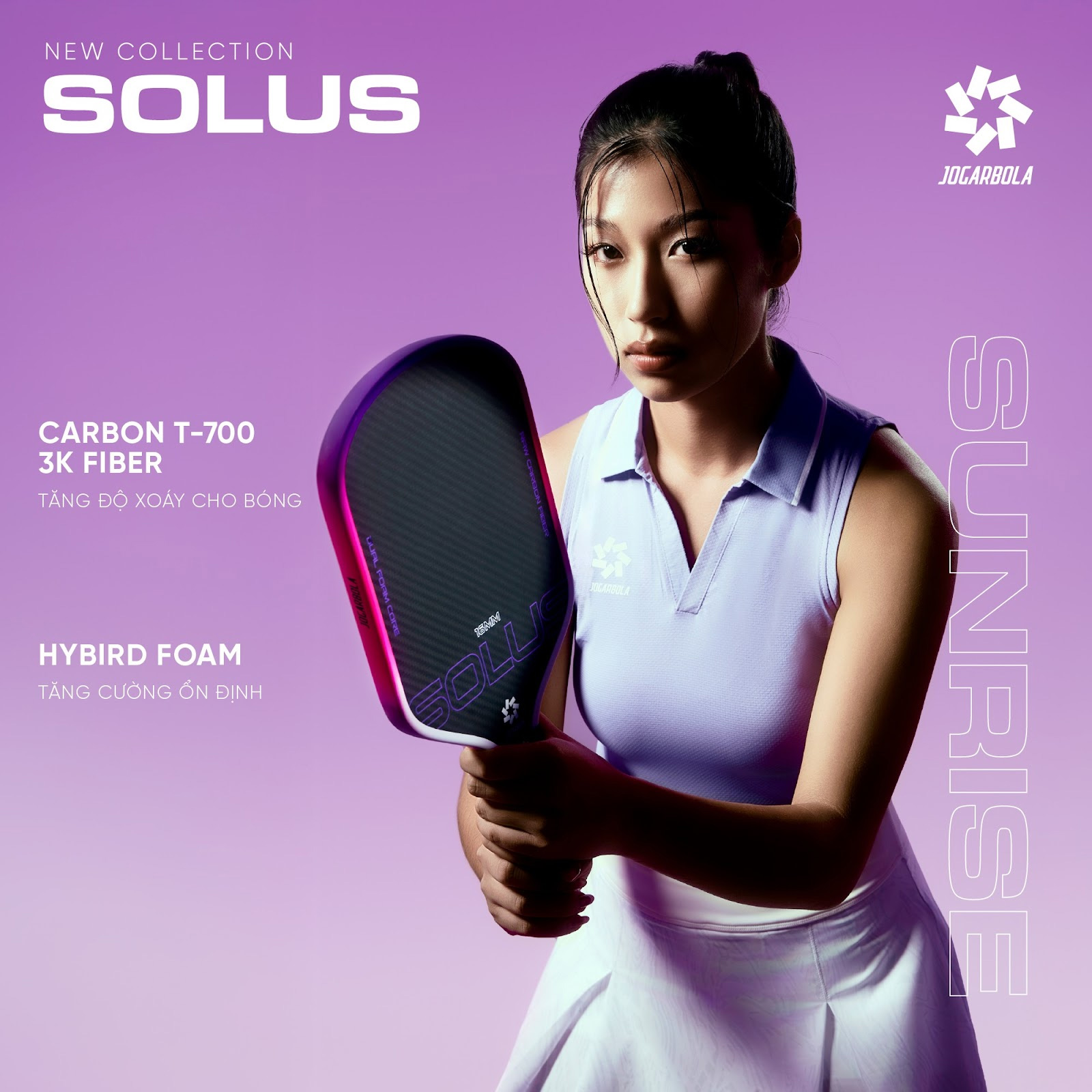 Vợt pickleball Jogarbola Solus