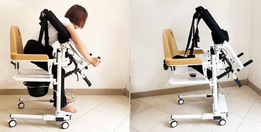 Xe di chuyển và nâng hạ bệnh nhân  