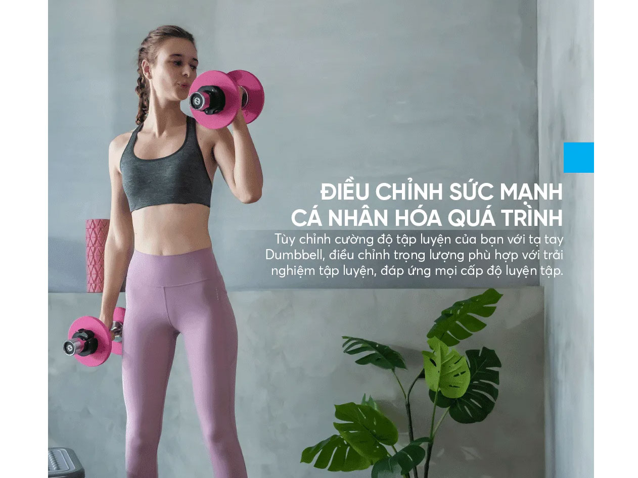 Bộ hộp tạ đa năng Horizon 