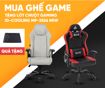 Mua ghế game tặng lót chuột Gaming ID-Cooling MP-3526 New Mua ghế game tặng lót chuột Gaming ID-Cooling MP-3526 New