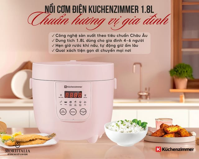 Nồi cơm điện Kuchenzimmer - 013598 (1.8L)