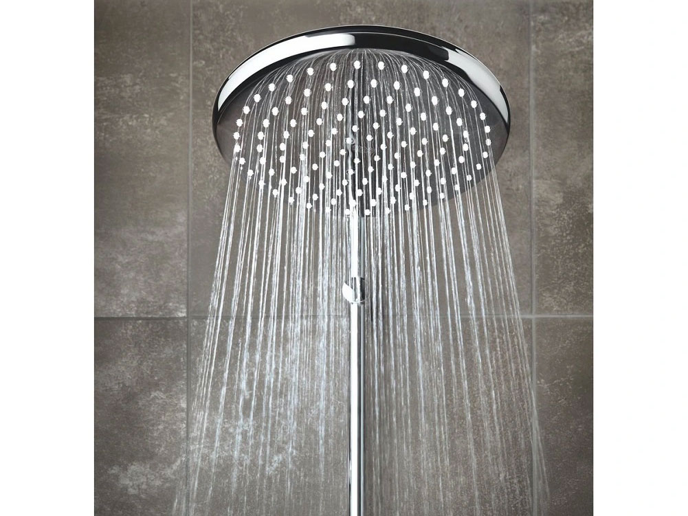 Chế độ phun đa dạng của Vòi sen cây Grohe Ntemp Cosmo 250 26670000 Chế độ phun đa dạng của Vòi sen cây Grohe Ntemp Cosmo 250 26670000