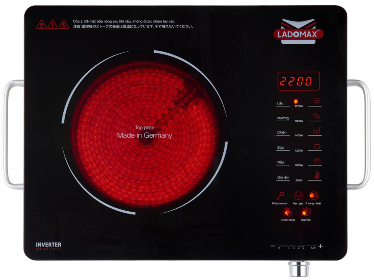Bếp hồng ngoại cao cấp Ladomax HA-669