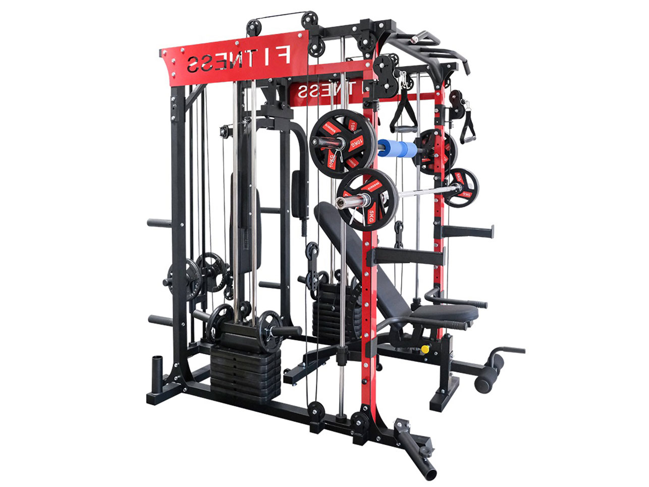 Giàn tạ đa năng HQ K12 kèm ghế tập gym
