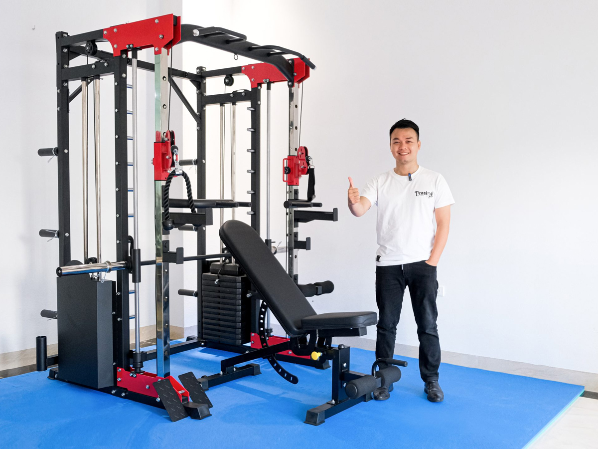 Khung gánh tạ đa năng HQ-K11 kèm ghế