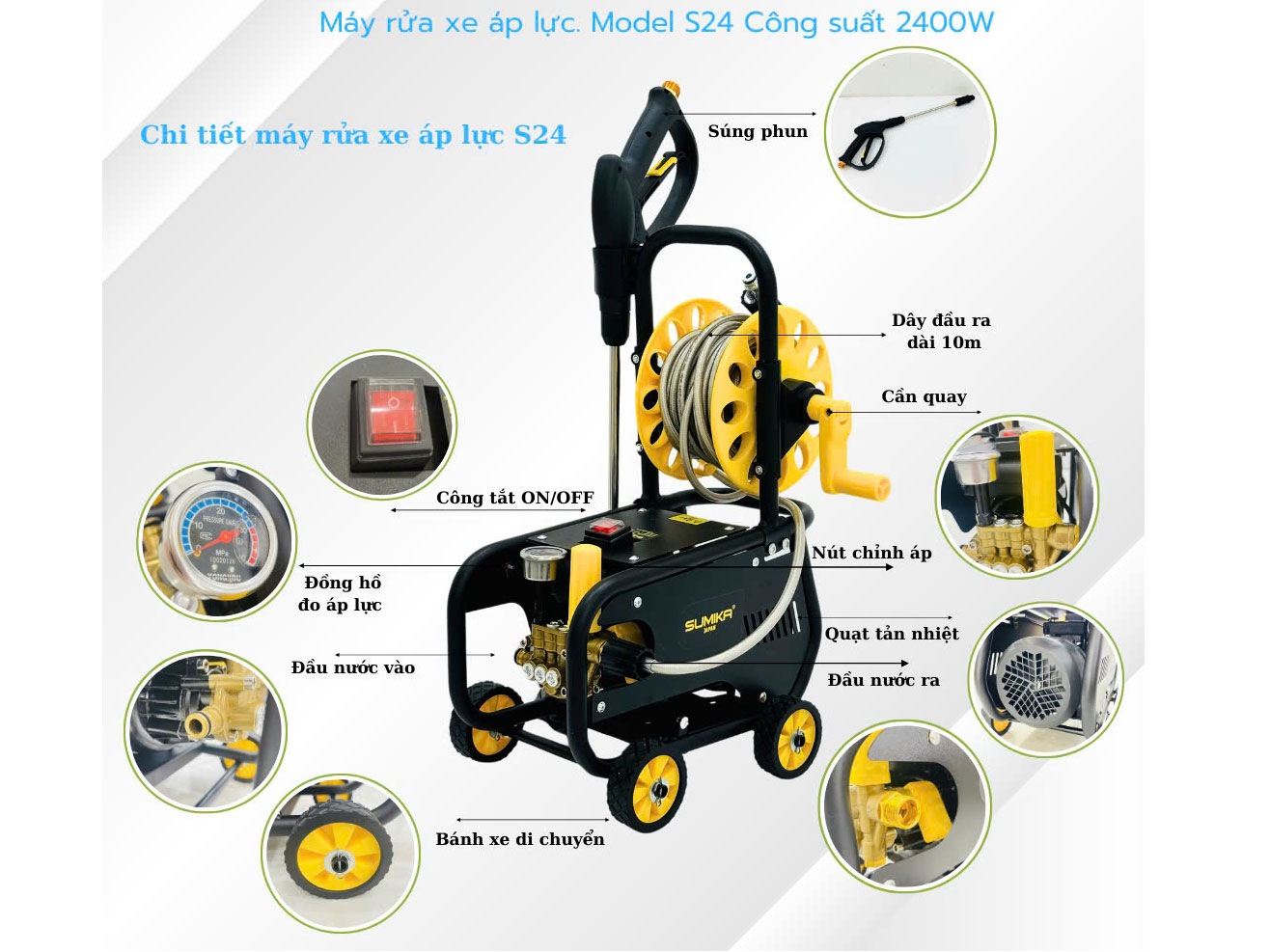 Máy rửa xe 