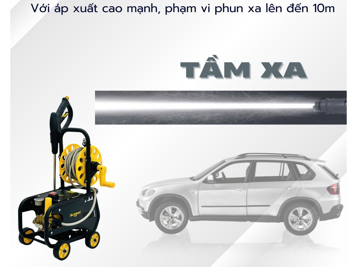 Máy rửa xe Sumika