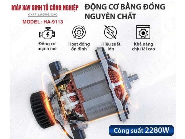 Máy xay sinh tố công nghiệp 