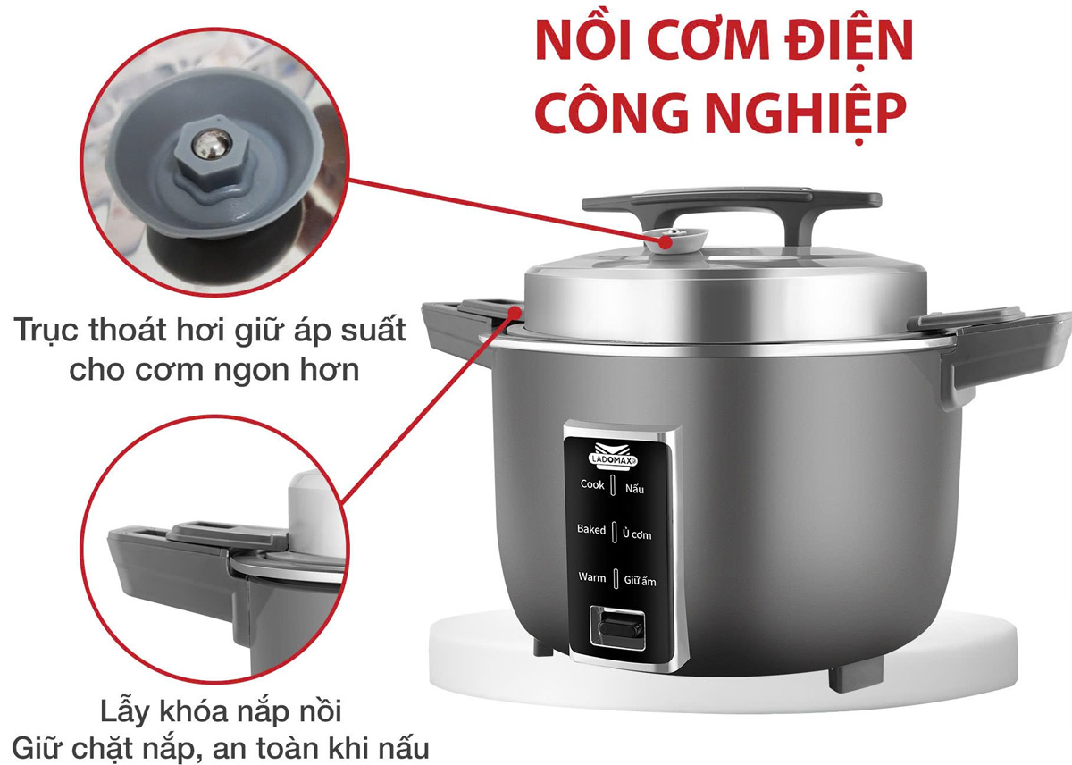 Nồi cơm điện Ladomax HA-7342