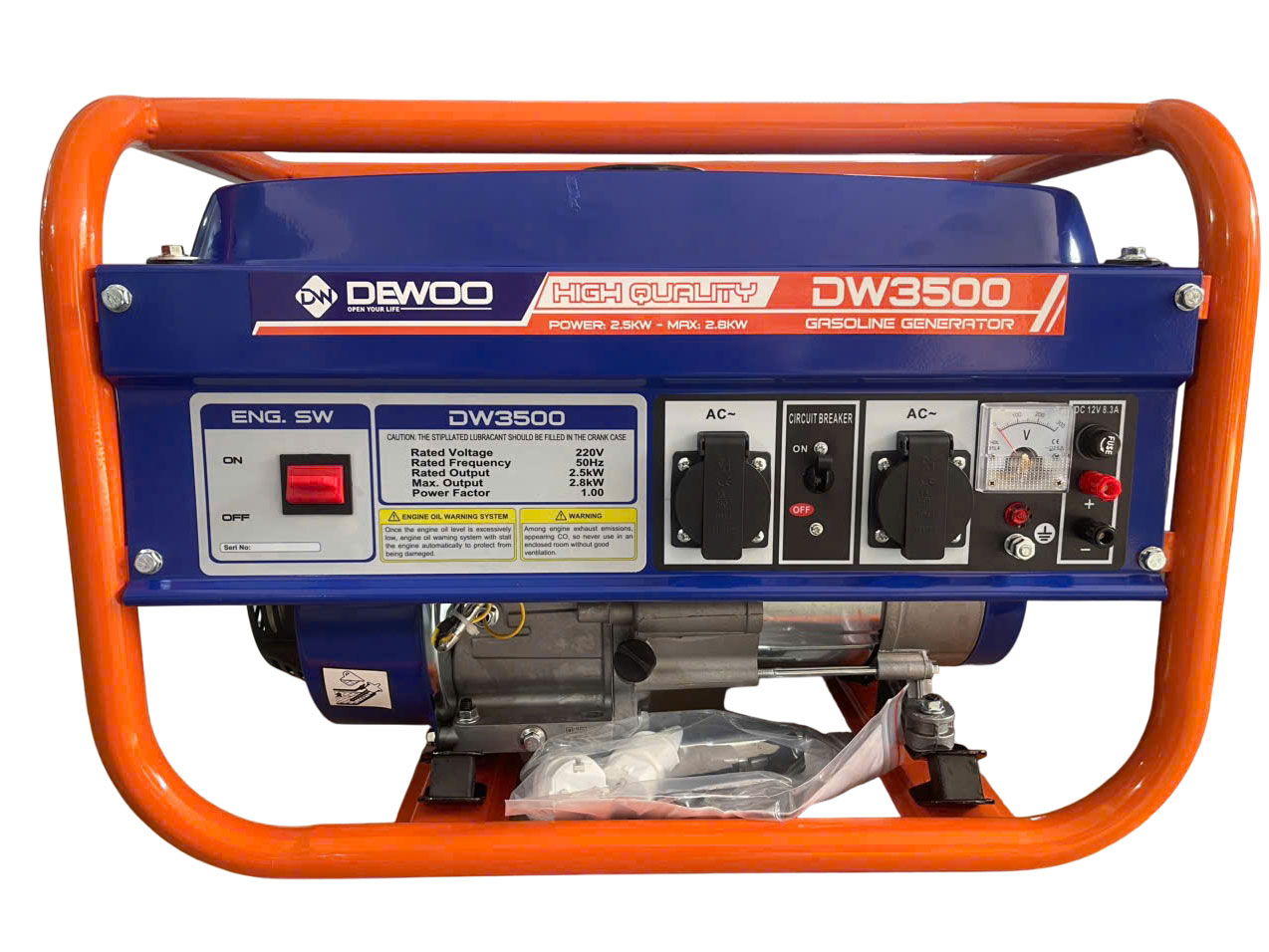 Máy phát điện Dewoo DW3500 (2 KVA)