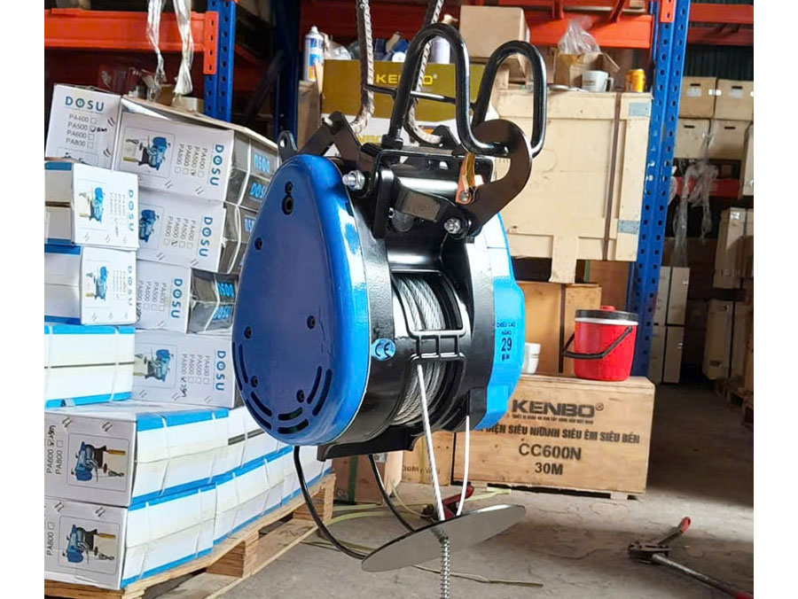 Tời điện nhanh Dosu SK300 30m 220V