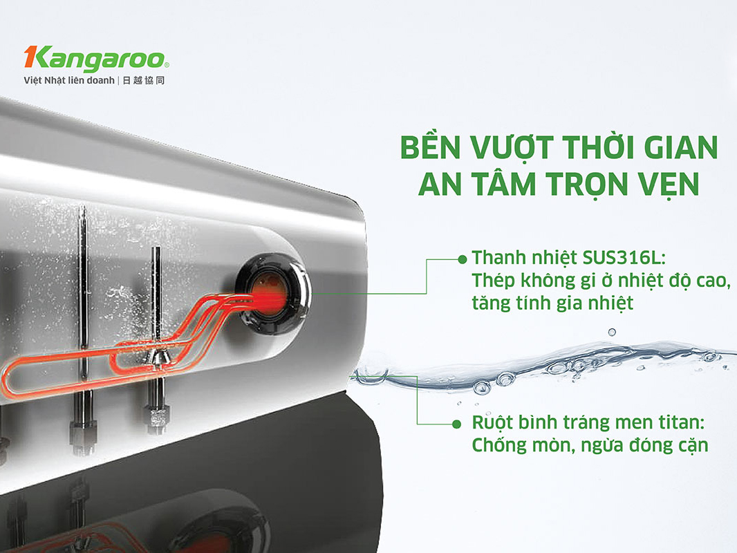 Bình nước nóng gián tiếp  