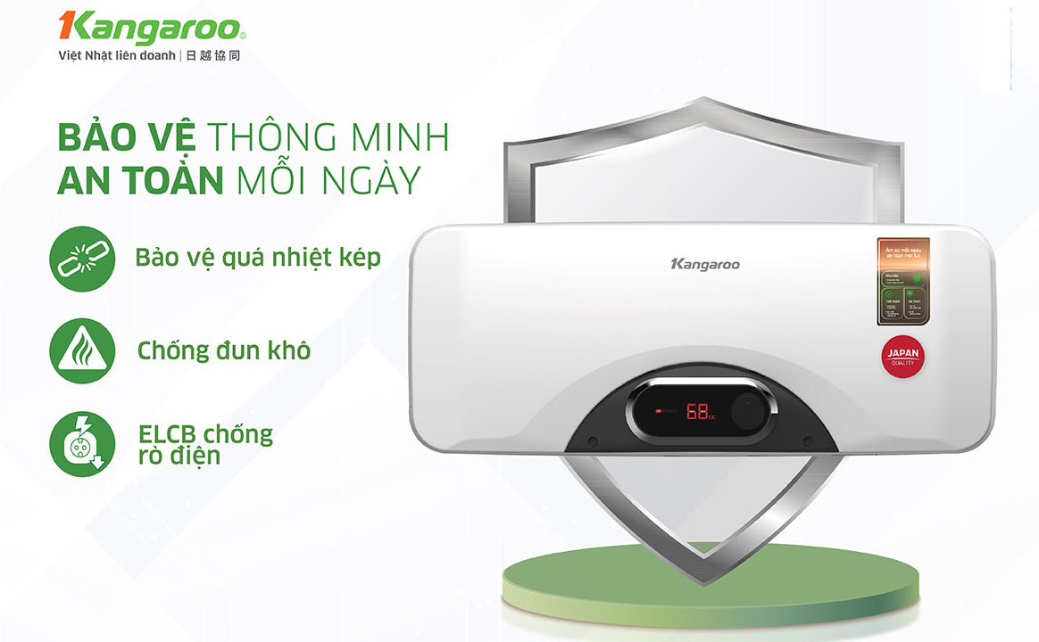 Bình nước nóng gián tiếp Kangaroo 