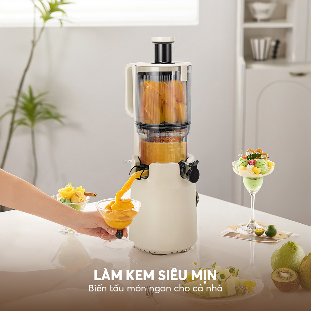 An toàn tuyệt đối khi sử dụng Máy ép trái cây Elmich