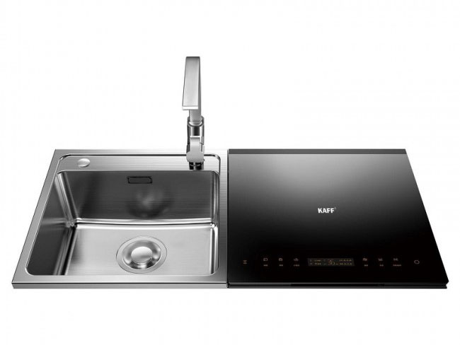 Máy rửa chén kết hợp bồn rửa Kaff KF-SWM6