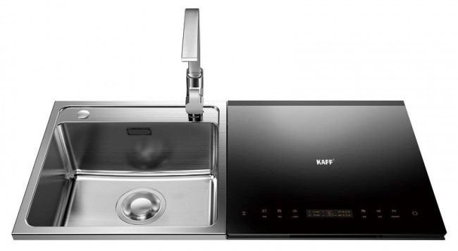 Máy rửa chén kết hợp bồn rửa Kaff KF-SWM6