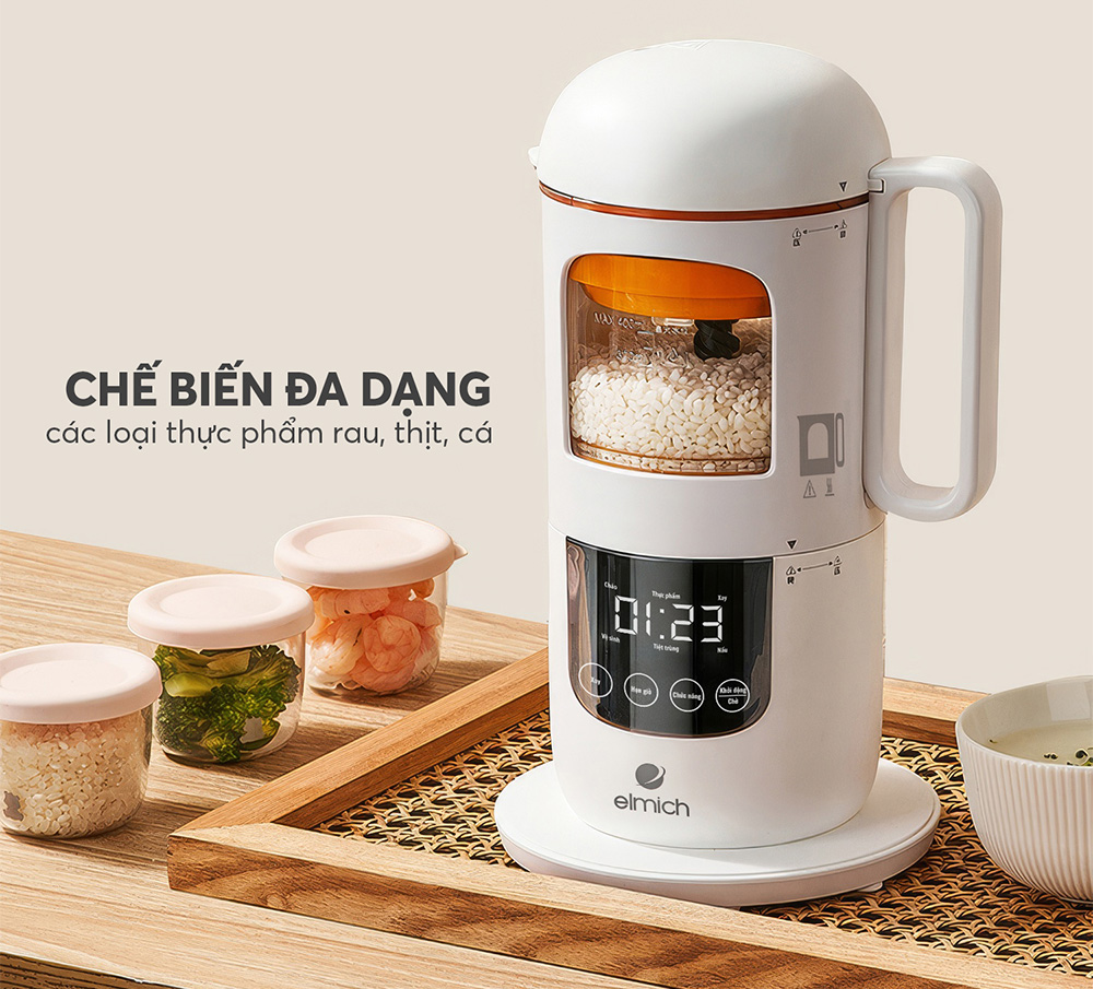Máy xay và chế biến thức ăn Elmich Babycare FPE-8779