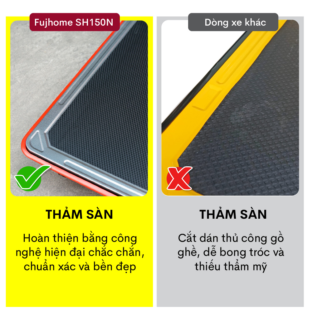 Xe đẩy hàng thiết kế mặt sàn có độ ma sát cao Xe đẩy hàng