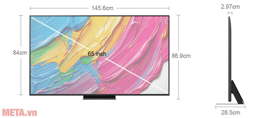 Smart Tivi QNED LG AI 4K 65 inch 65QNED81ASA