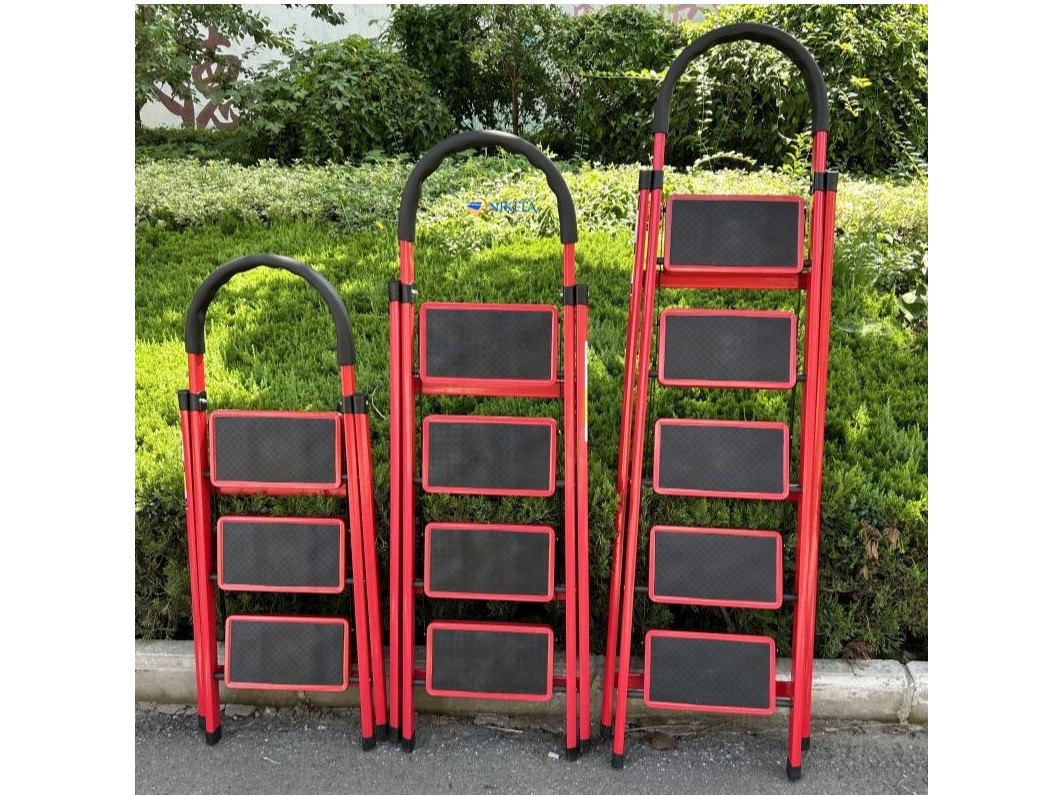 Thang ghế khung sắt gấp gọn chữ A Nikita NKT-58