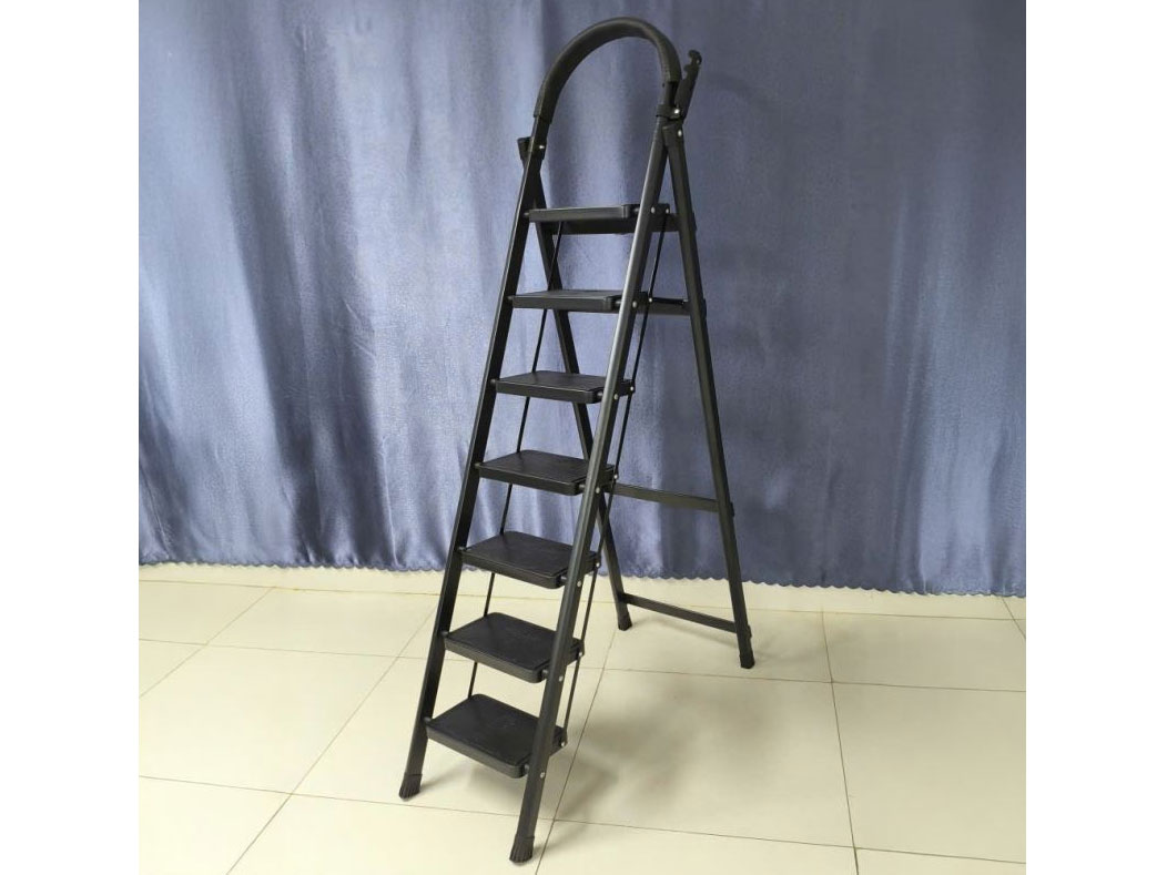 Thang ghế khung sắt gấp gọn chữ A Nikita NKT-77