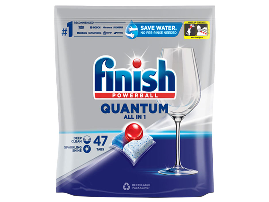 Viên rửa bát Finish Quantum All in 1 loại 47 viên