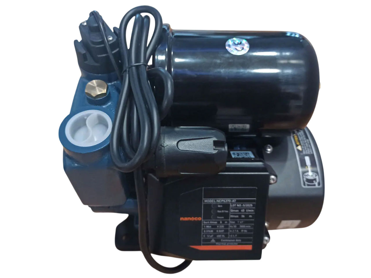 Máy bơm nước tăng áp tự động công tắc điện tử NCPS550-AT