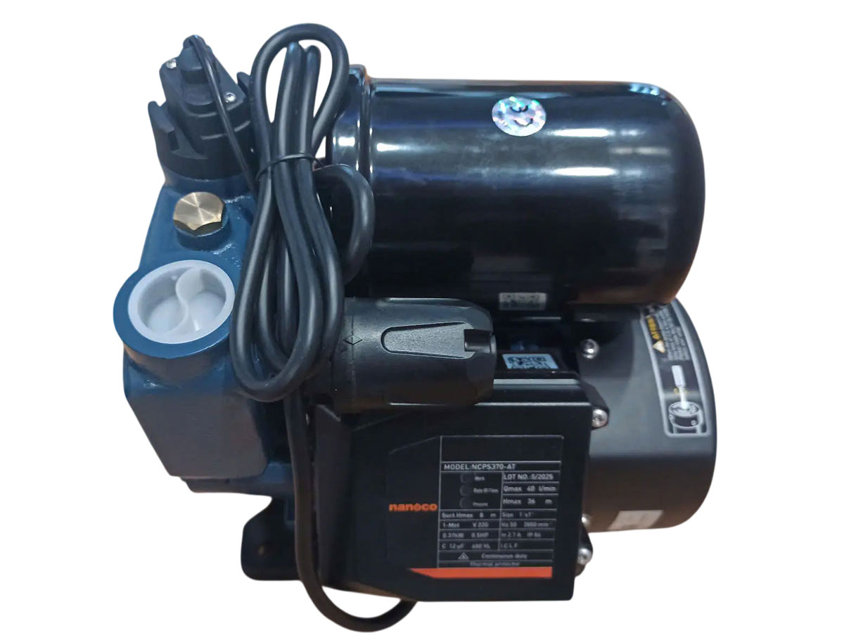 Máy bơm nước tăng áp tự động công tắc điện tử NCPS250-AT