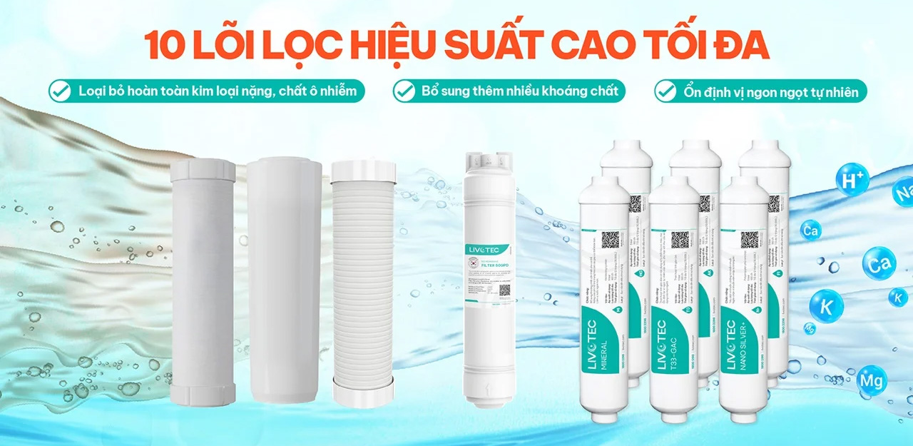 Máy lọc nước Karofi Livotec 609