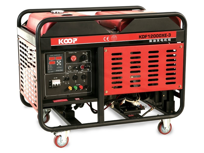 Máy phát điện chạy dầu 10KW Koop KDF12000XE(-3) (Đề nổ)