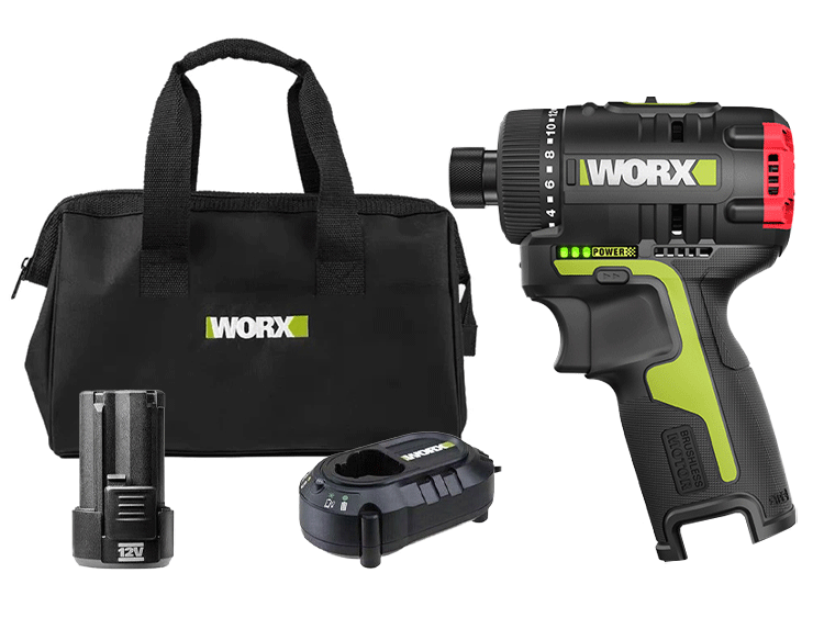 Máy vặn vít cấp trượt dùng pin 12V Worx WU129.1 (1 pin 2.0Ah, 1 sạc)