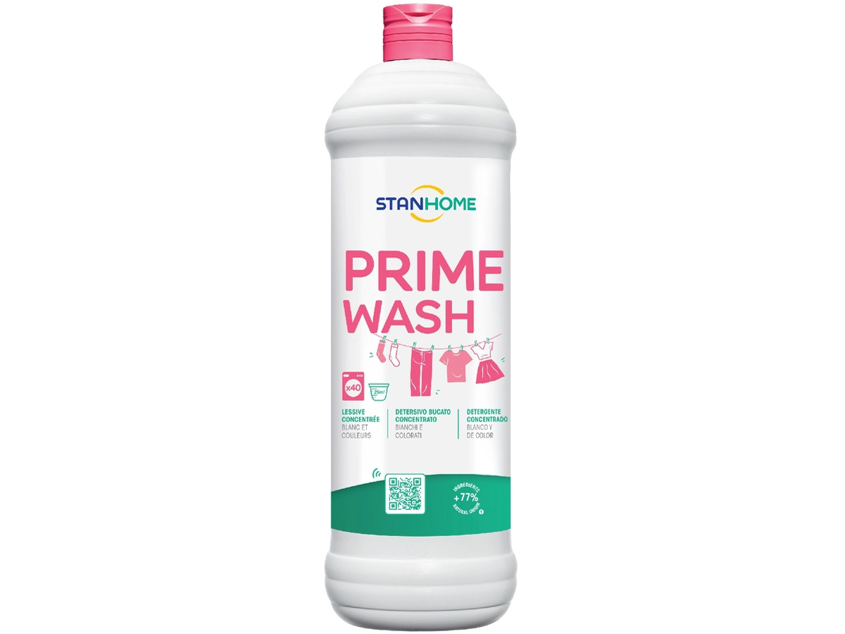 Nước giặt đậm đặc cho đồ trắng và sáng màu từ tự nhiên Stanhome Prime Wash 1000ml