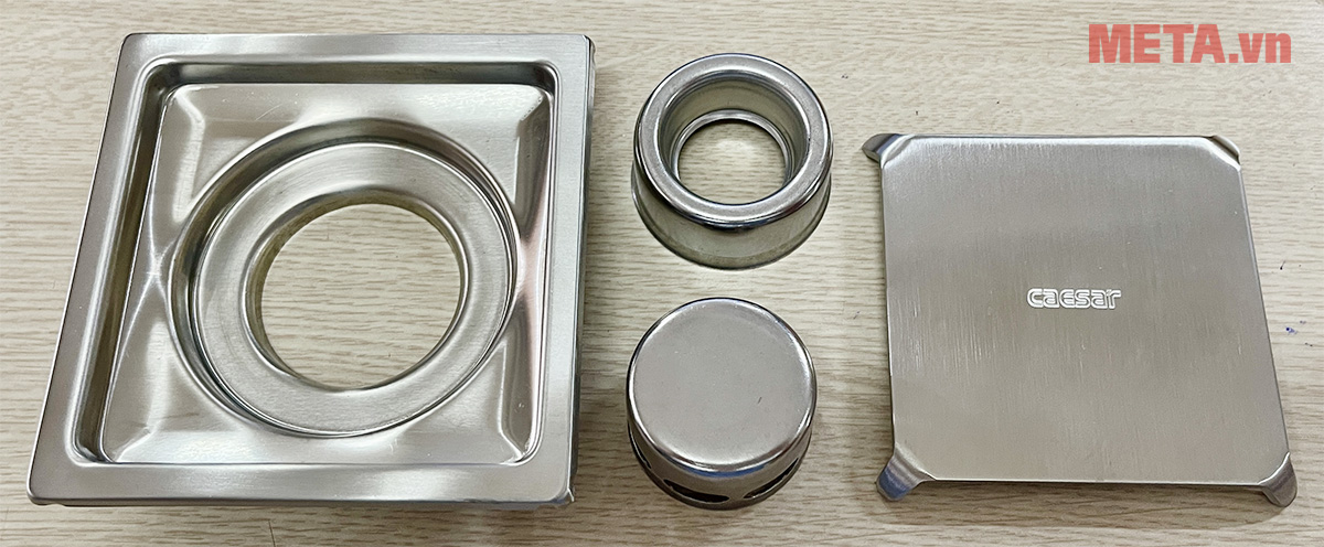 Phễu thoát sàn chống hôi Caesar ST1212E