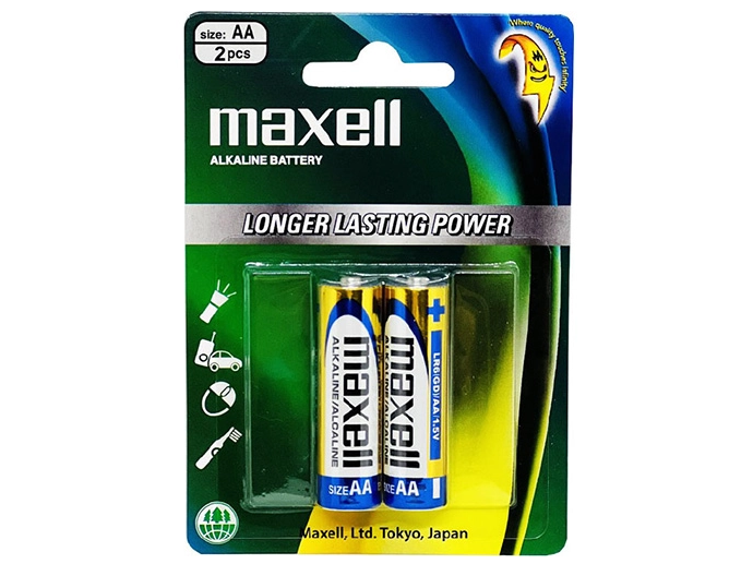 Pin Maxell battery LR6 (GD) 2B (vỉ 2 viên)