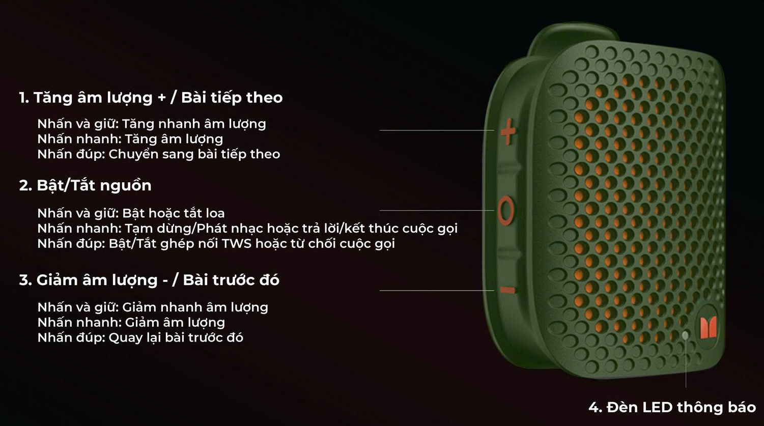 Loa Bluetooth Monster