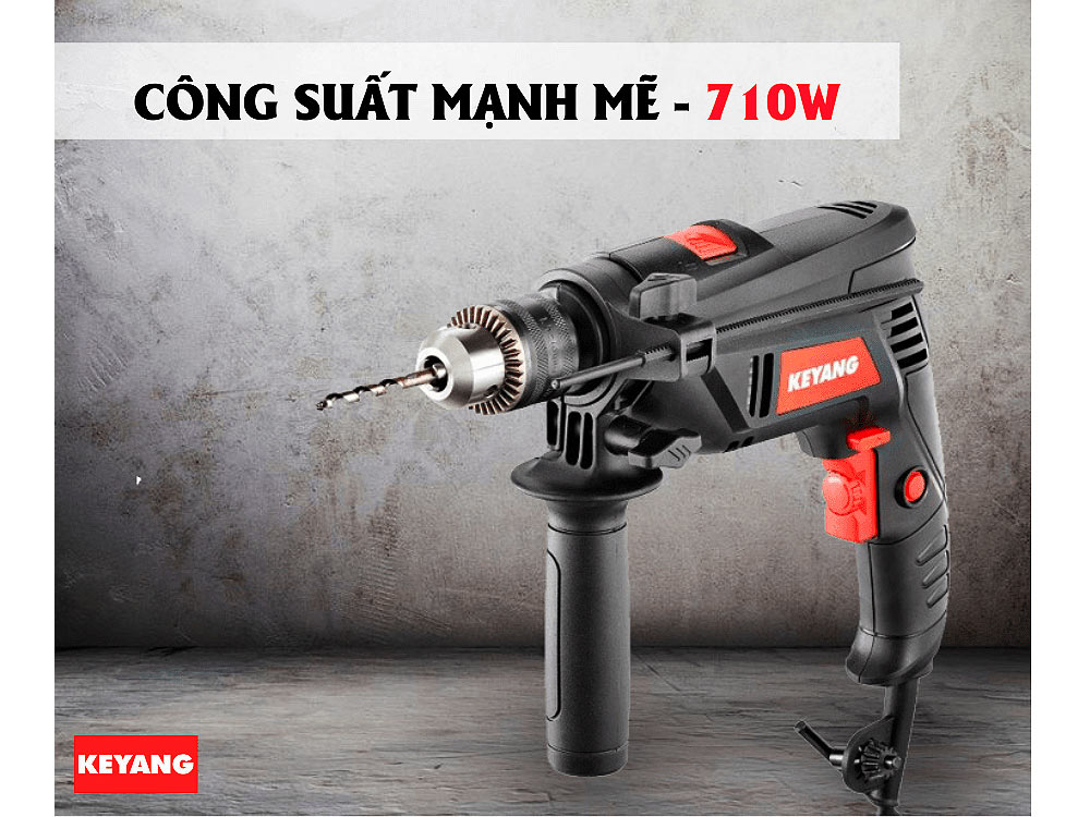 Máy khoan động lực 13mm Keyang ID13-710KL