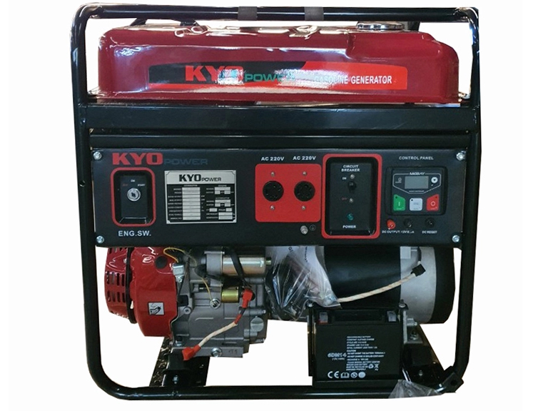 Máy phát điện chạy xăng Kyo Power THG8000KXS (7 KVA, đề nổ)