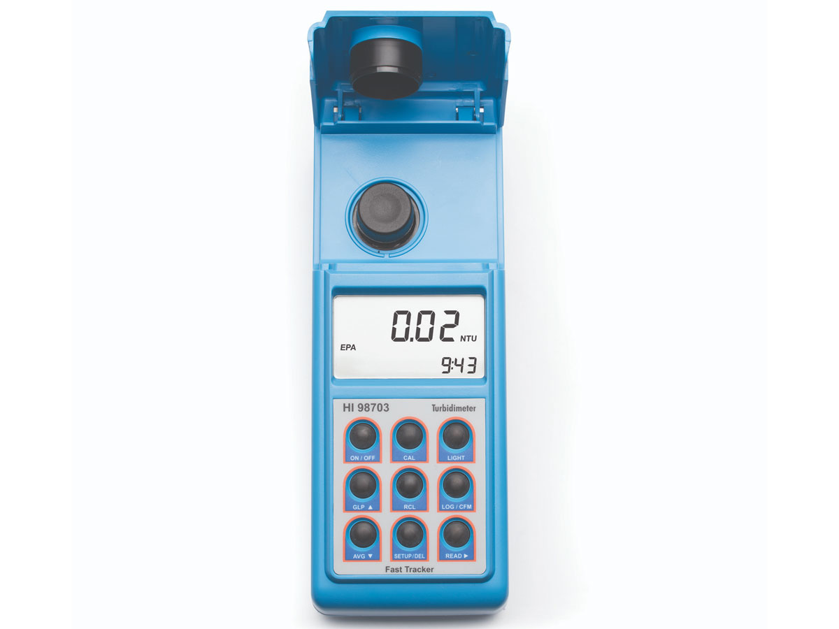 Máy đo độ đục cầm tay theo tiêu chuẩn EPA Hanna HI98703-02
