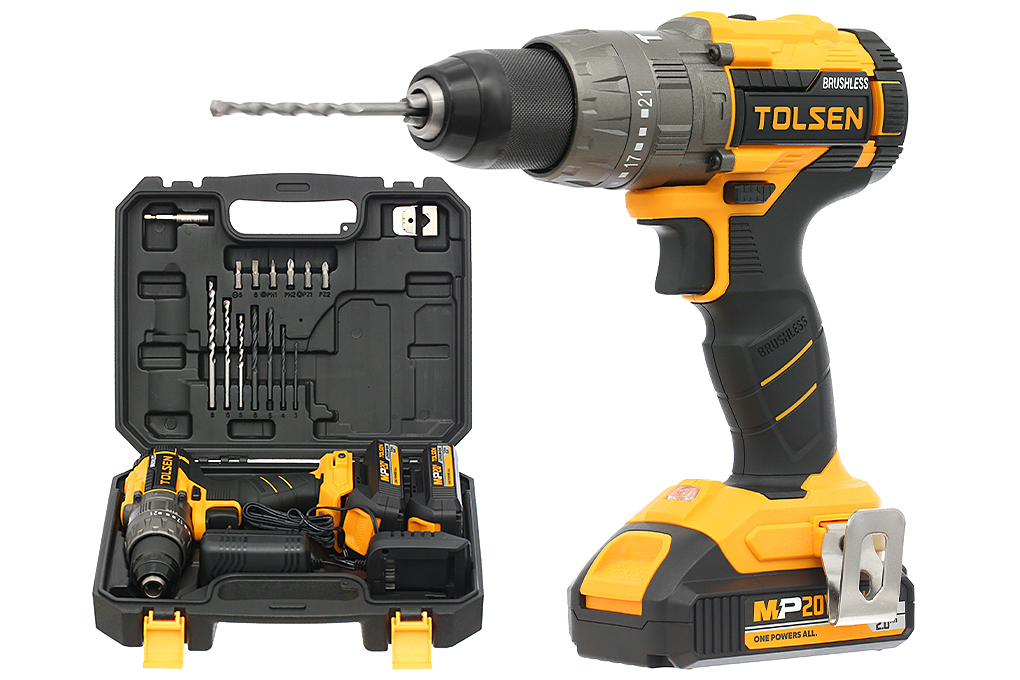 Máy khoan động lực dùng pin 20V Tolsen 87254