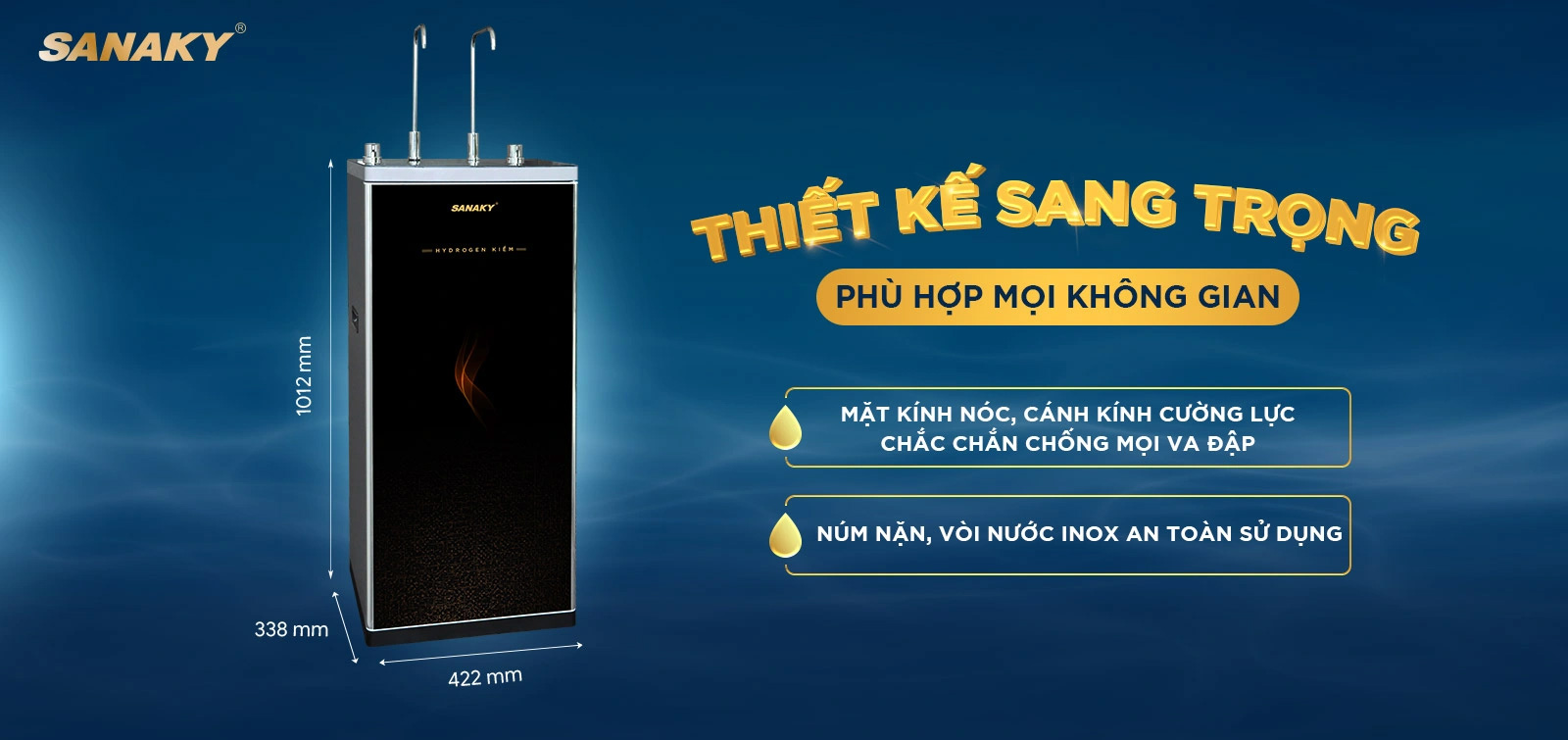 Máy lọc nước Sanaky Hydrogen kiềm SNK-E2HK006 10 lõi