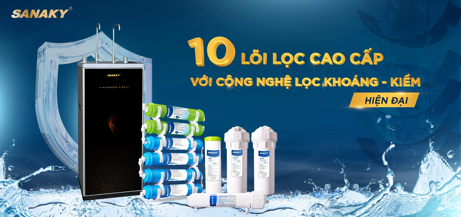 Máy lọc nước Sanaky SNK-E2HK006